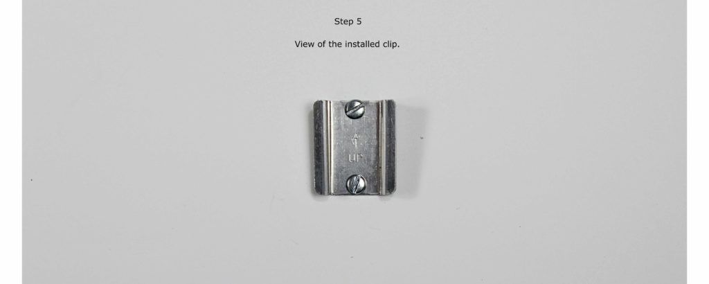 Clip-On Installation Step 5